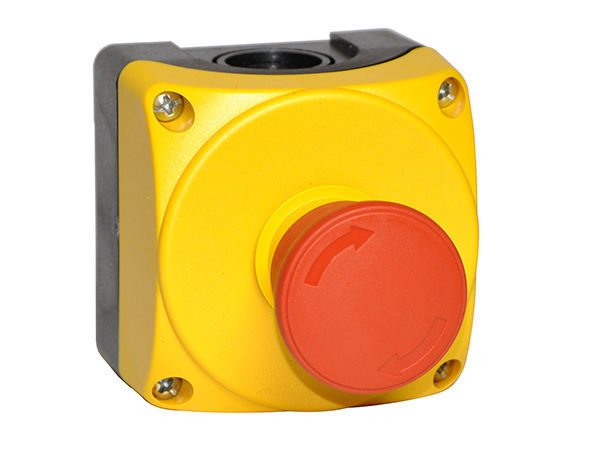 . CONTROL STATION YELLOW COVER WITH LPCB6644